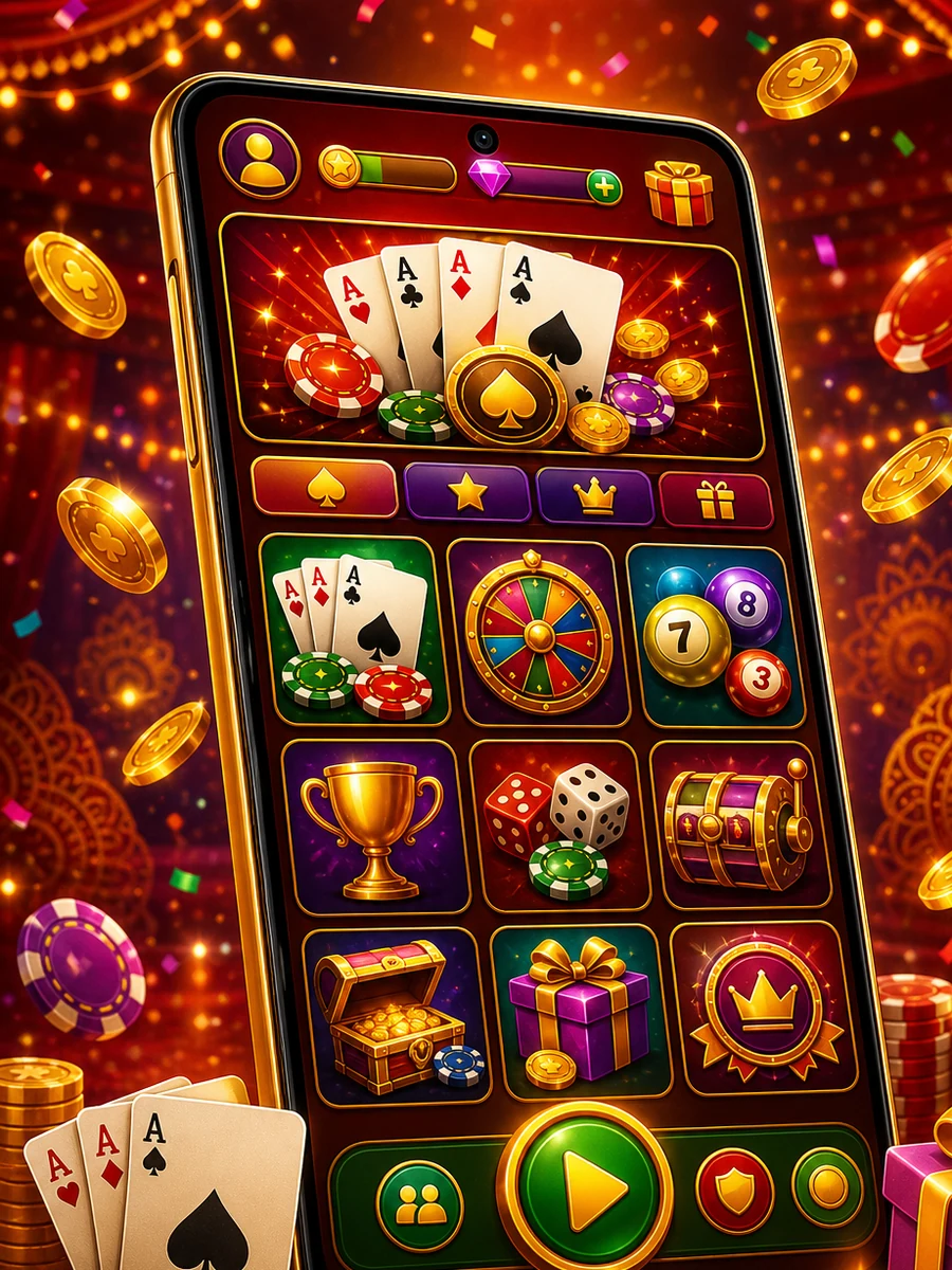 Yono Game Fun how to play Teen Patti style poster